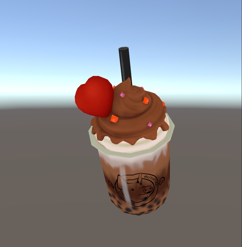 タピオカチョコソフト