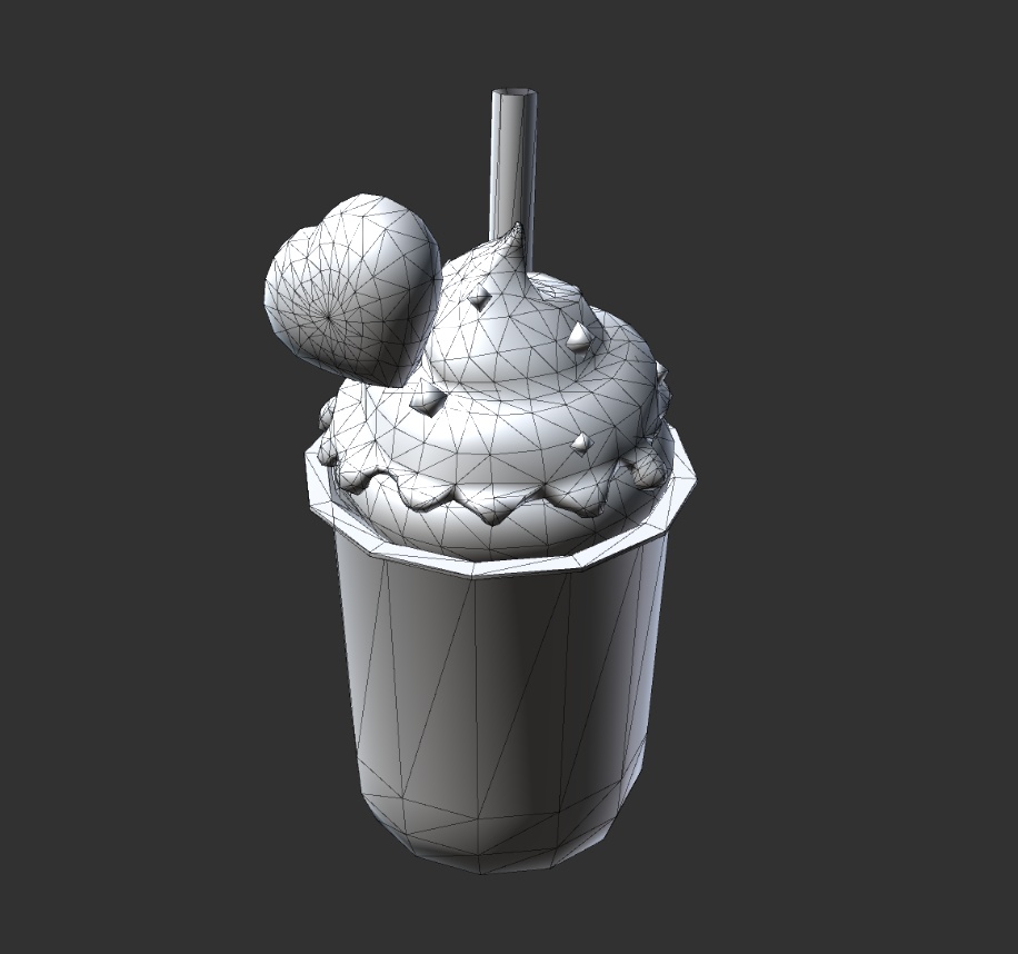 タピオカチョコソフト