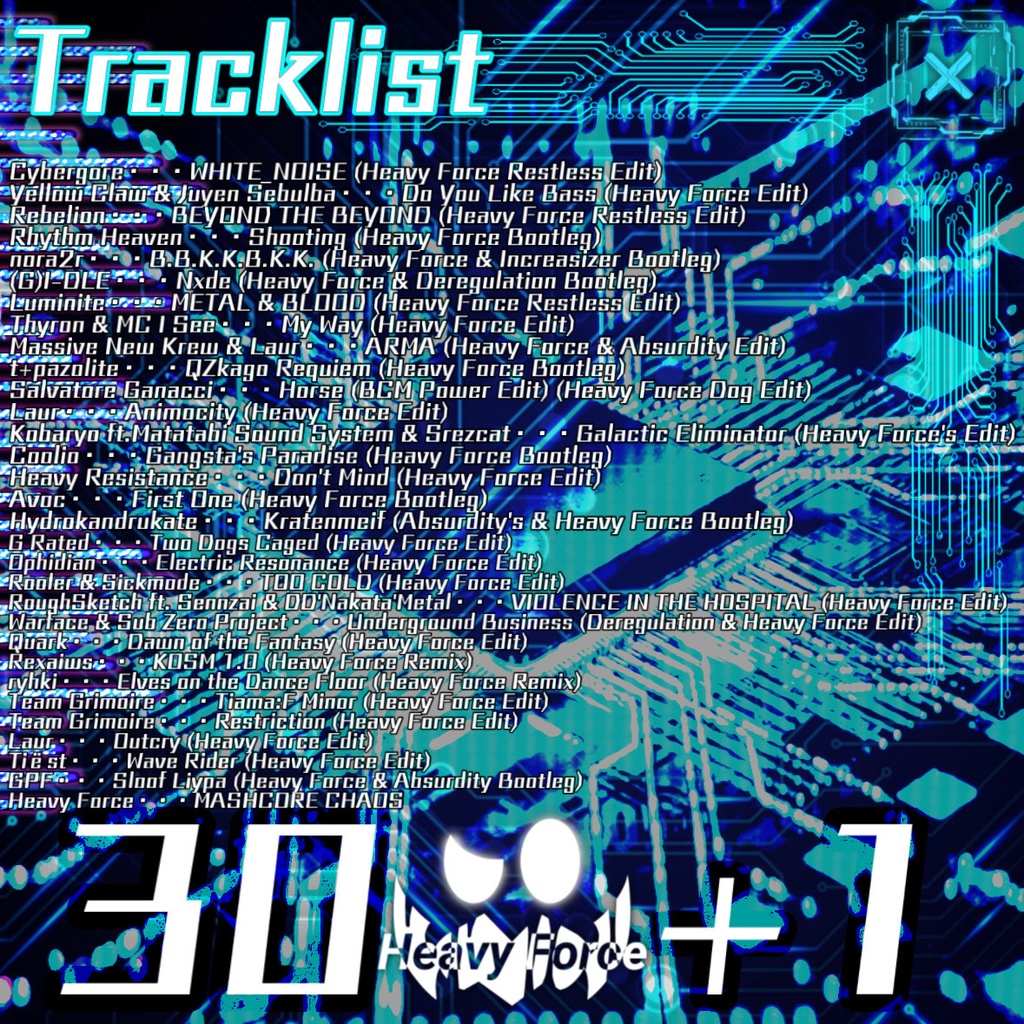 【.wav File】Heavy Force Edits 2024