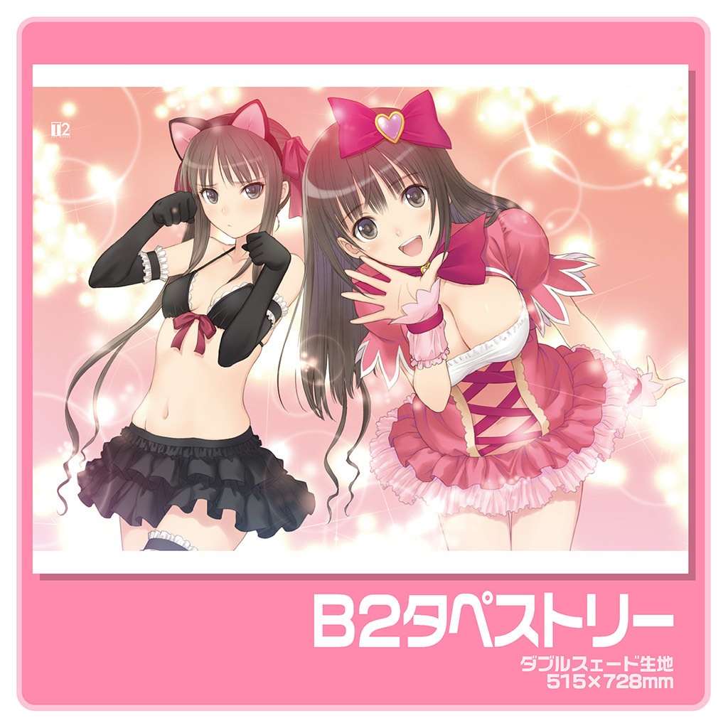 コレクションタペストリーＨ０２（藍＆澪コスプレ）
