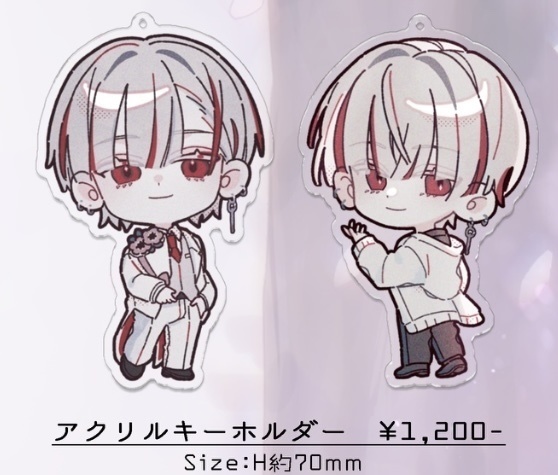 BLOOMアクリルキーホルダー