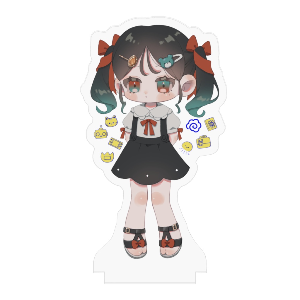 【ねんねこひこうきしんごう】神納木蛍　アクリルフィギュア