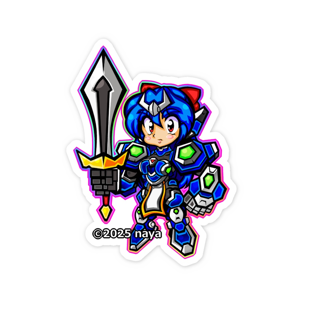 機巧少女RUKAスマホステッカー