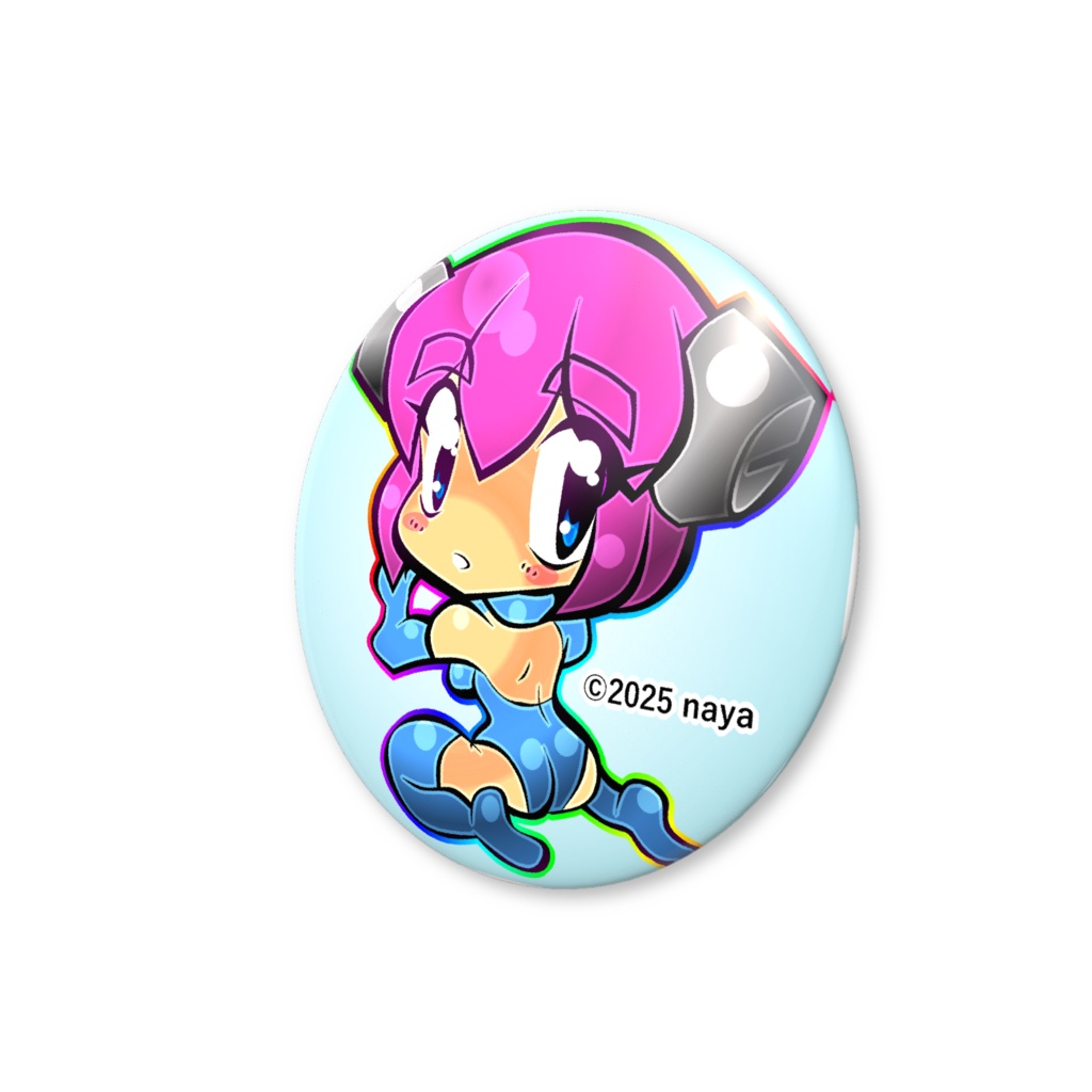 SFガール缶バッジ(バリュー)