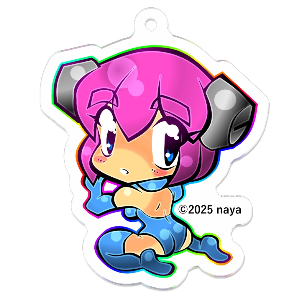 SFガールアクリルキーホルダー