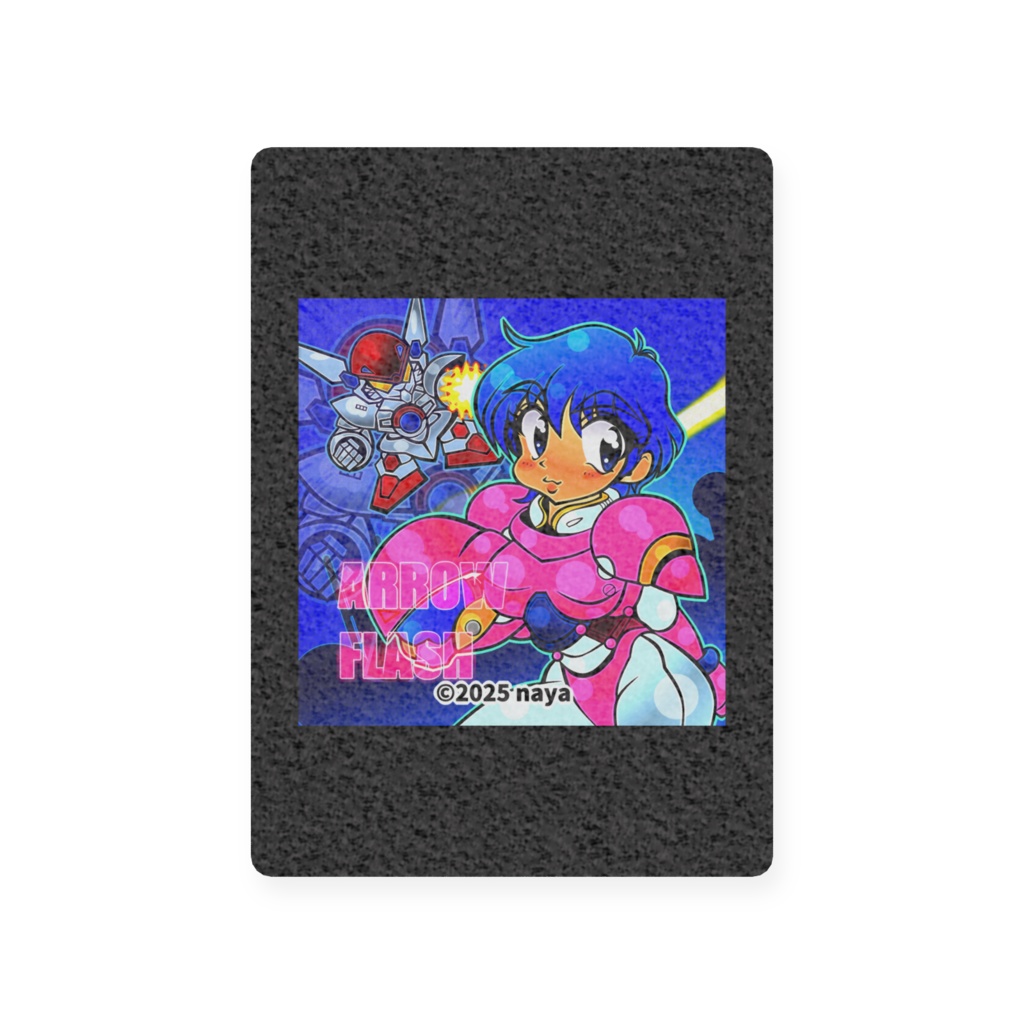 【非公式】アローフラッシュ描き下ろしイラストプラスチックカード