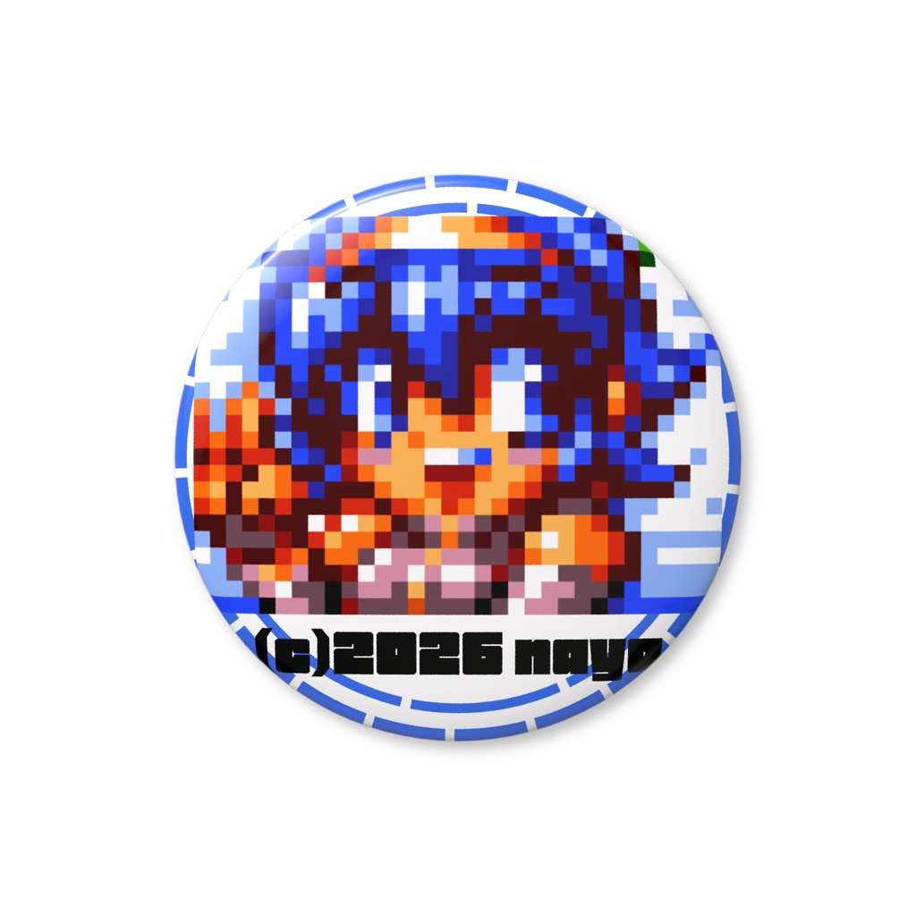 2026ドット絵缶バッジ（バリュー）