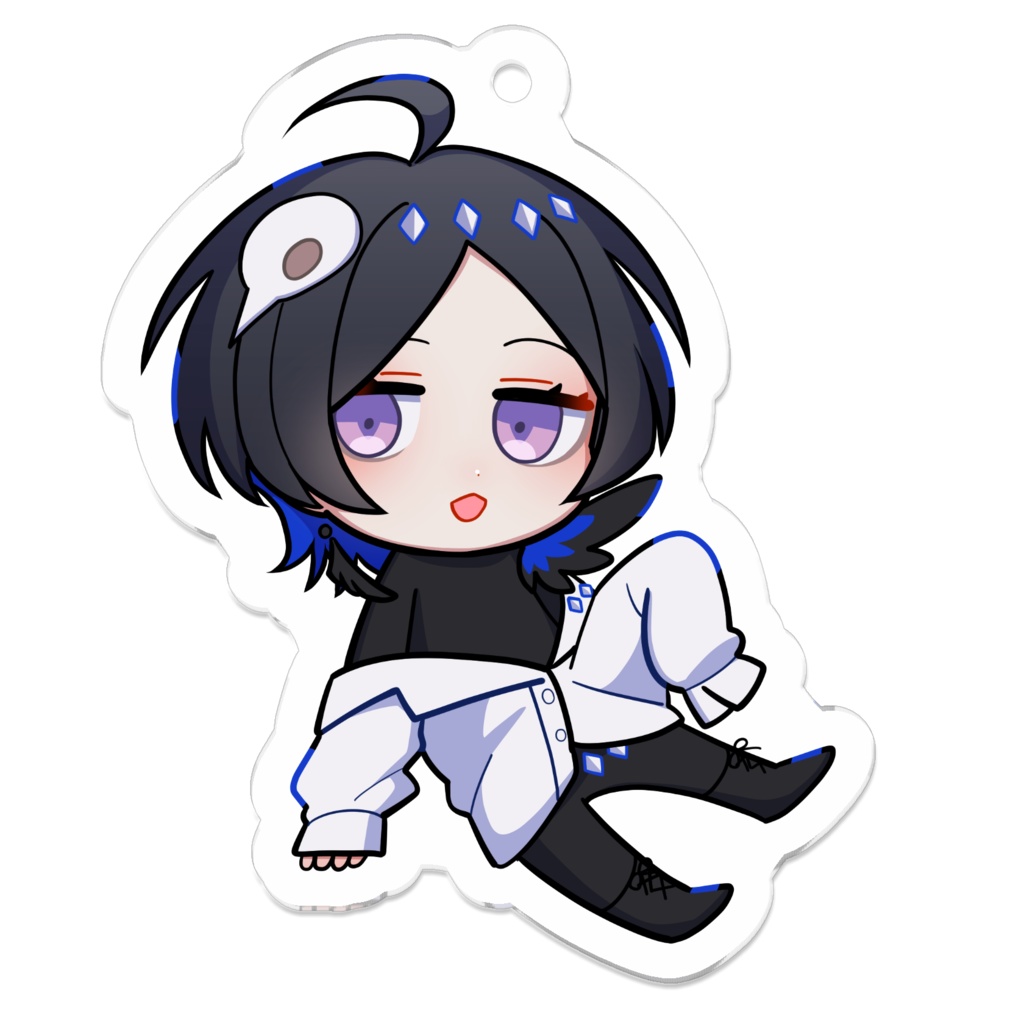 烏末蒼羽アクキー 通常衣装ver