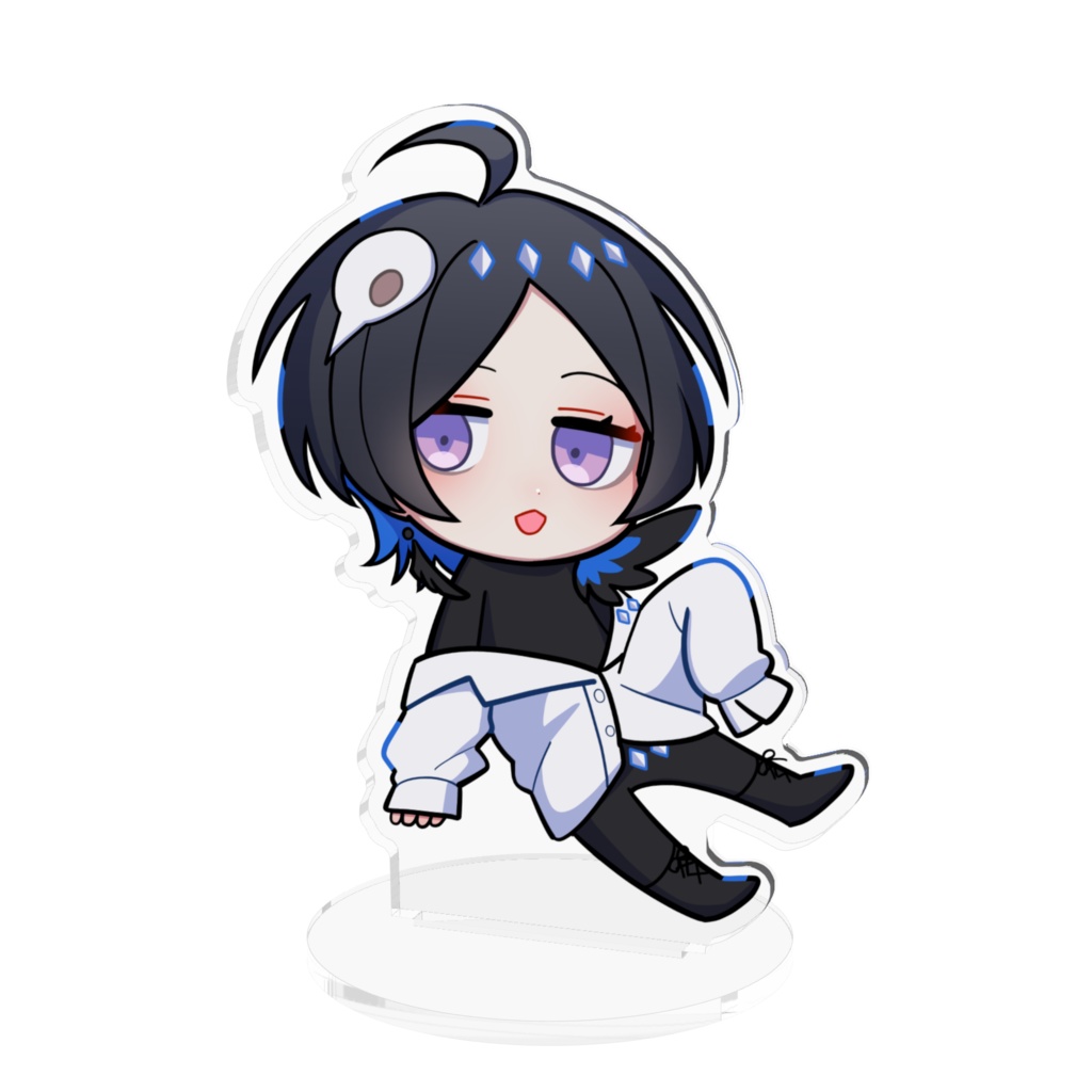 烏末蒼羽アクリルフィギュア 通常衣装ver