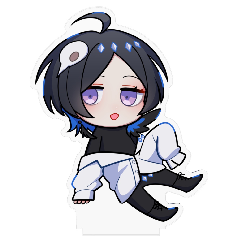 烏末蒼羽アクリルフィギュア 通常衣装ver