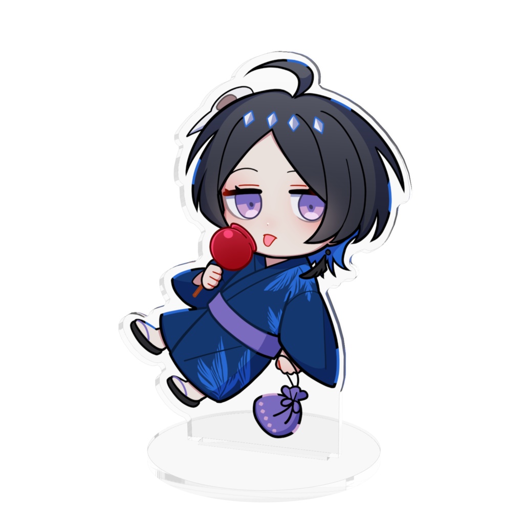 烏末蒼羽アクリルフィギュア　浴衣ver