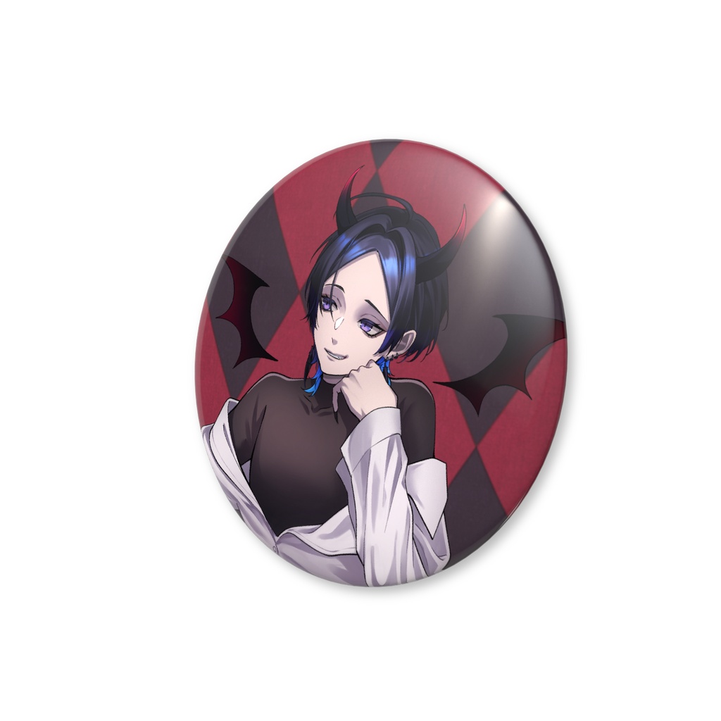 5周年記念 ワールドイズマイン Devil.ver 缶バッジ