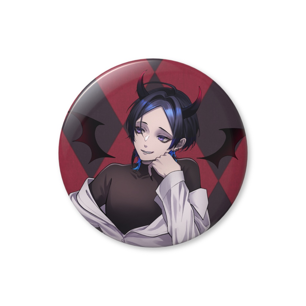 5周年記念　ワールドイズマイン　Devil.ver　缶バッジ