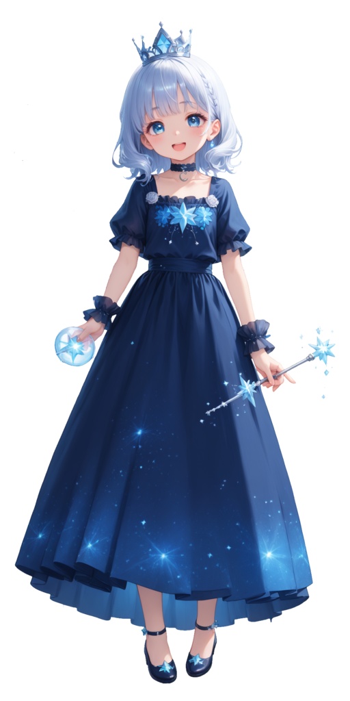 【無料】IRIAM配信者向けアバター素材|幻想系・星空モチーフ Milkyway Mellow(商用利用OK)