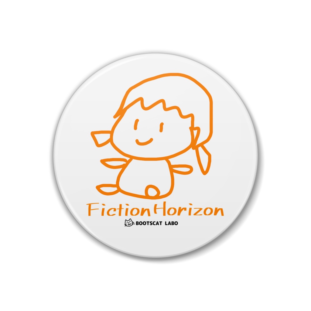 プルメリア缶バッジ