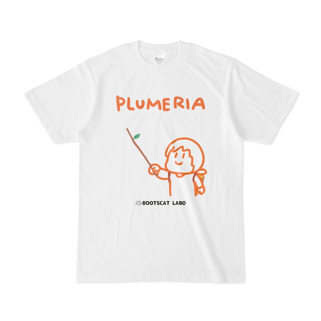 プルメリアTシャツ(冒険)