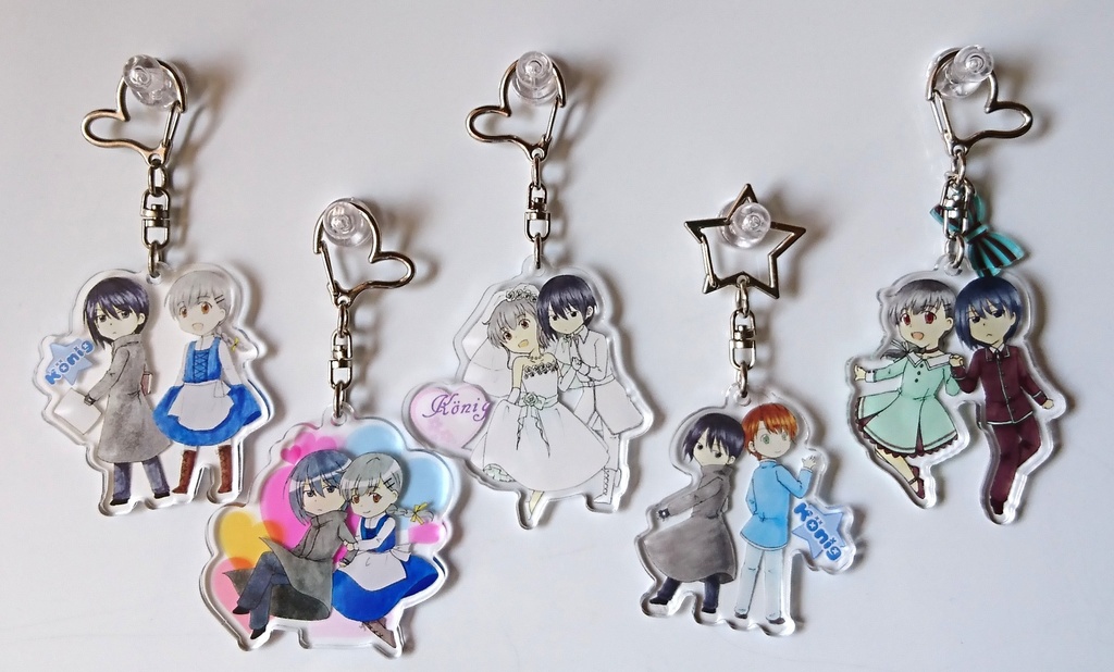 けーにひ アクリルキーホルダー