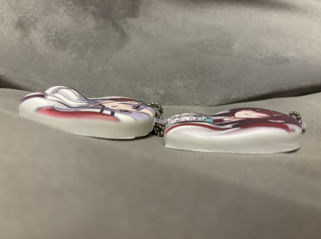 しきやなおっぱいマウスパッドキーホルダー