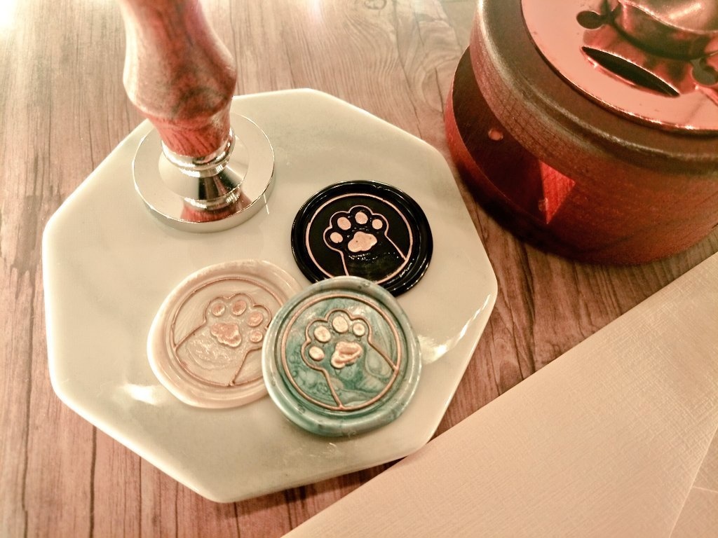 【封蝋】借りるより貼る猫の手