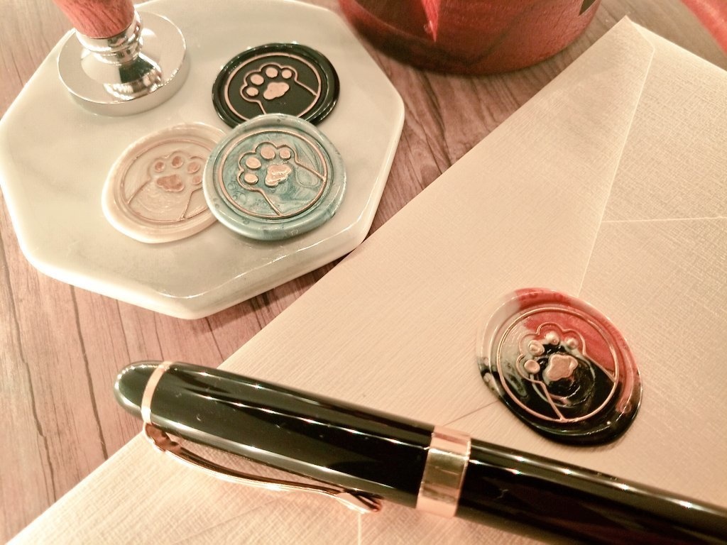 【封蝋】借りるより貼る猫の手