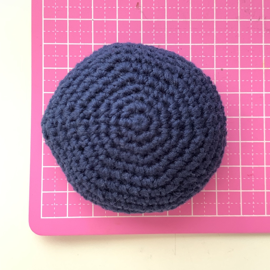 10cmぬい シンプルベレー帽 ネイビー