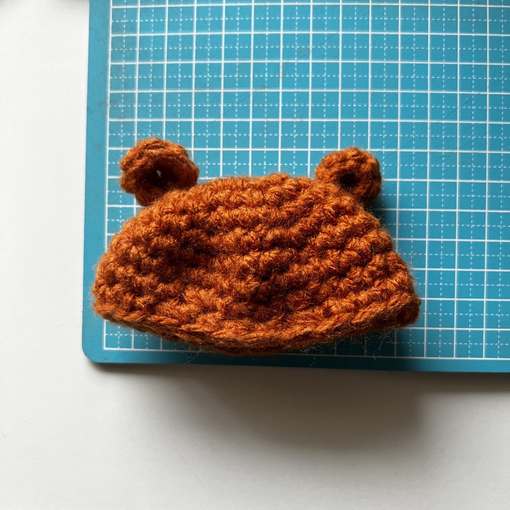 10cmぬい くまのぼうし(ライトブラウン)