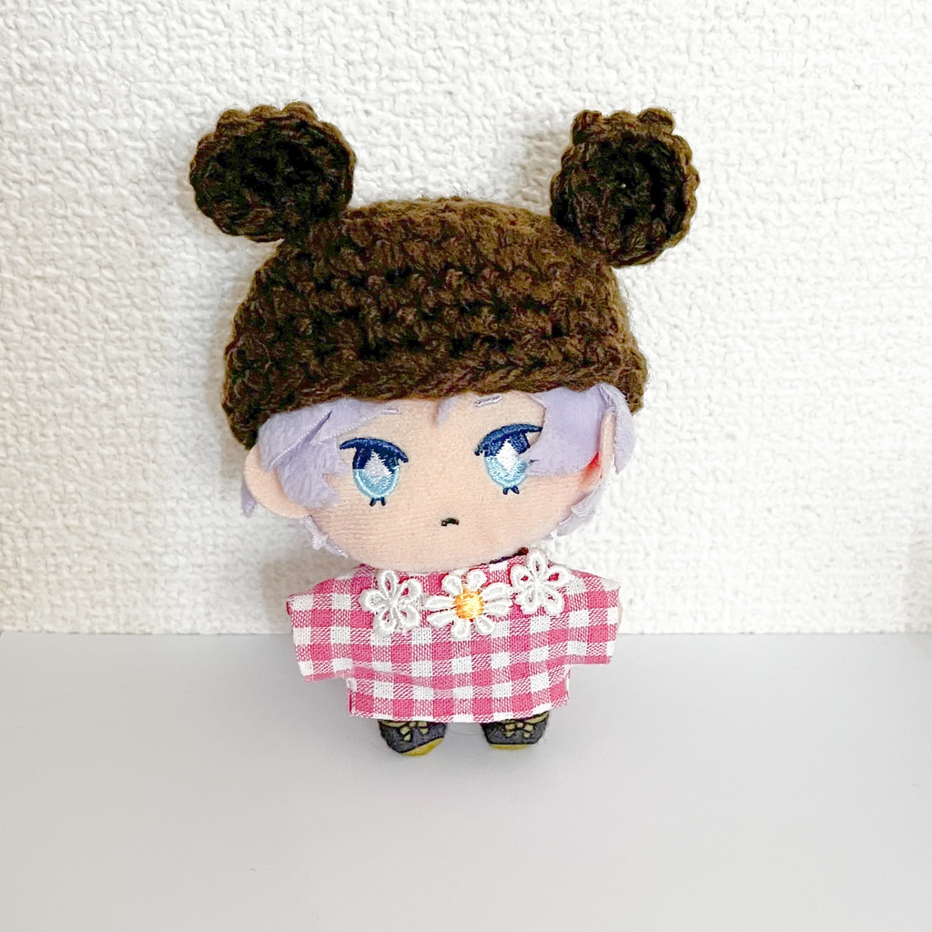 10cmぬい くまのぼうし(ダークブラウン)