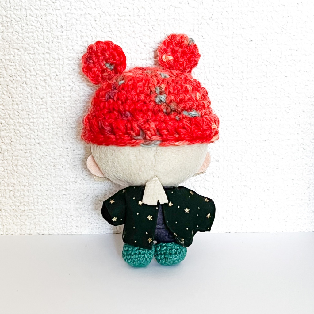 10cmぬい くまのぼうし(パンプキンオレンジ)