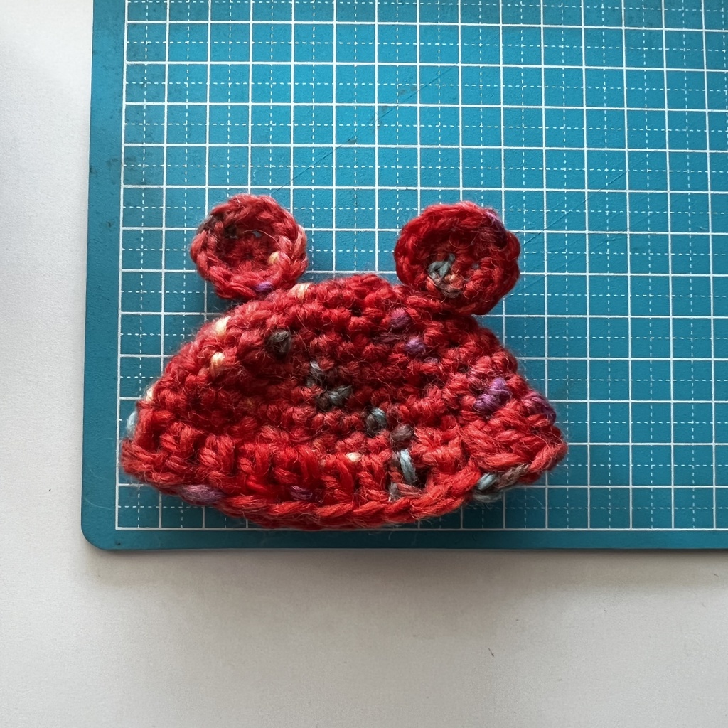 10cmぬい くまのぼうし(パンプキンオレンジ)