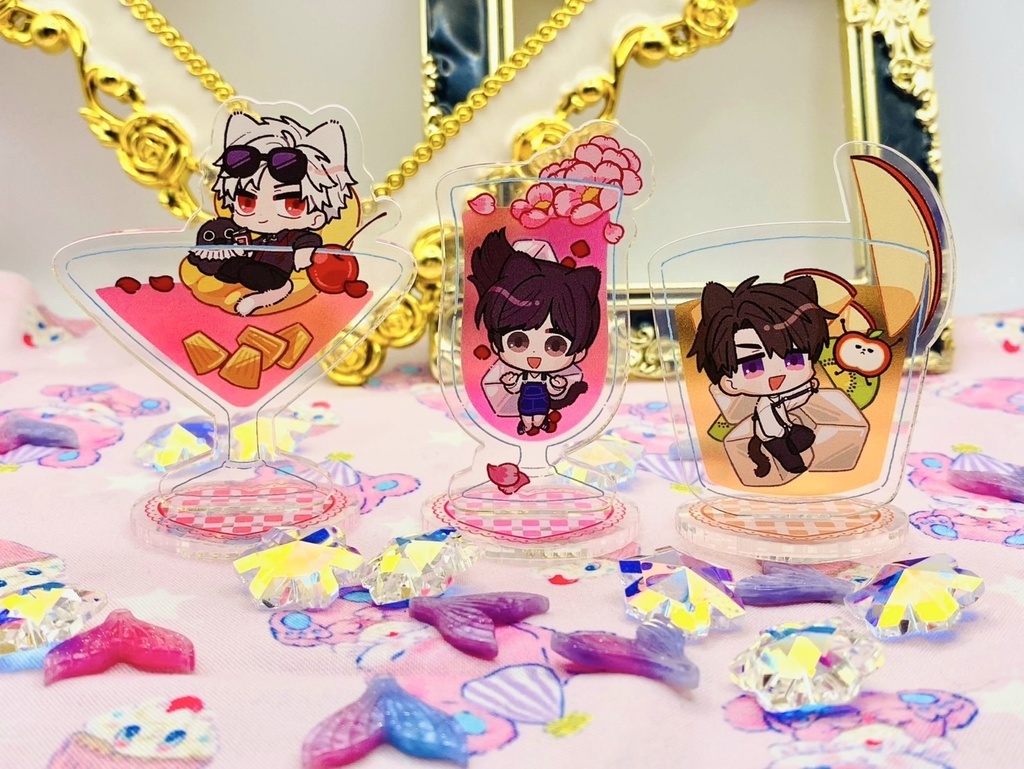 ドリンクアクリルスタンド