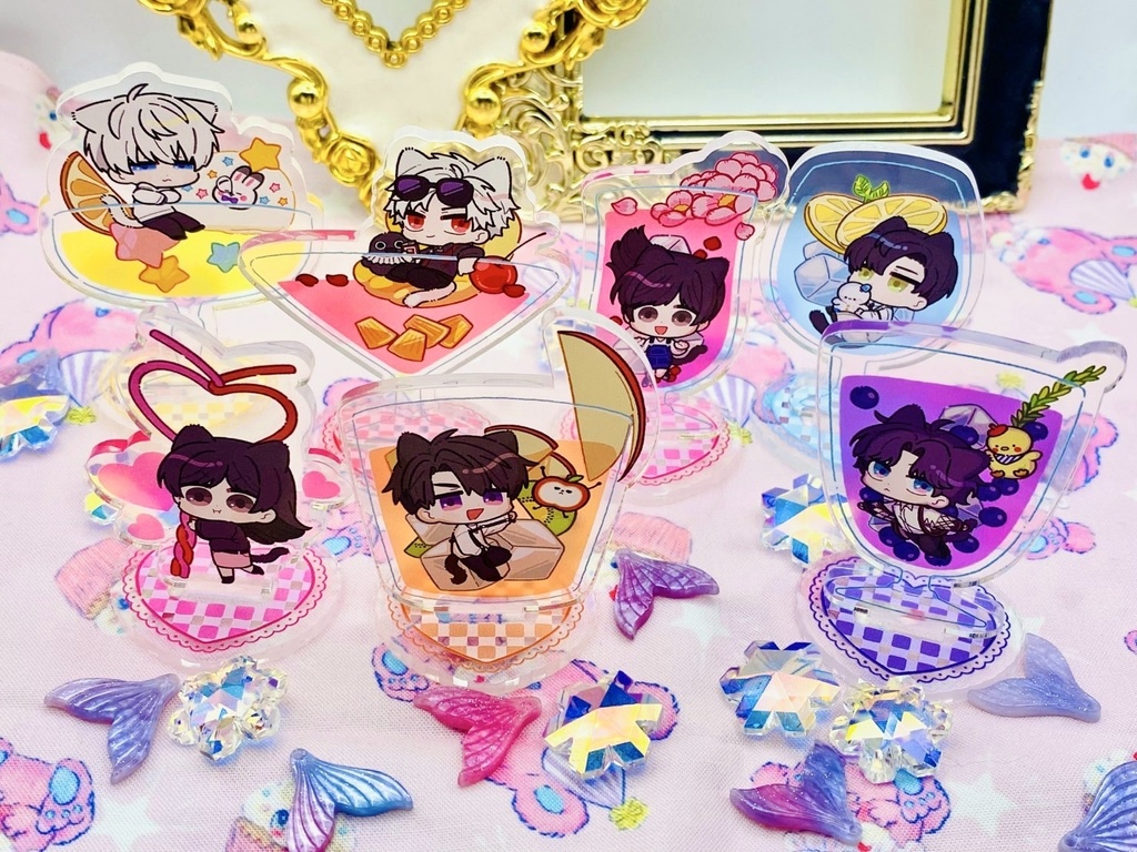 ドリンクアクリルスタンド