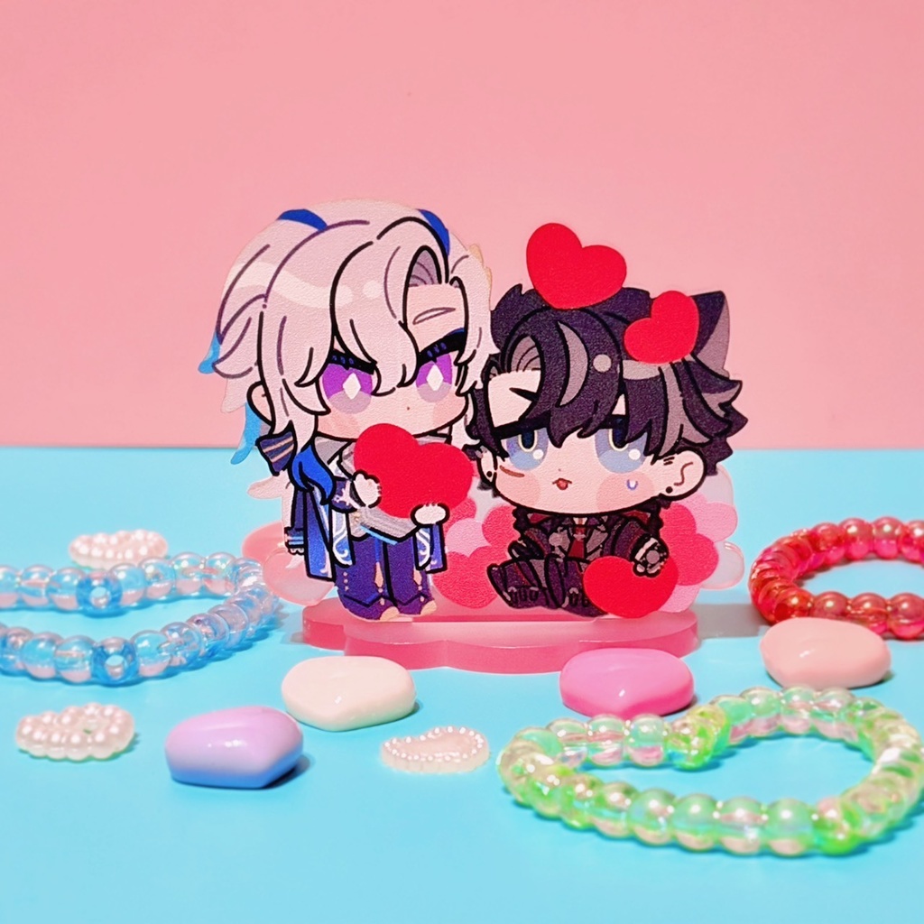 【3月上旬発送】フチなしハートアクスタ