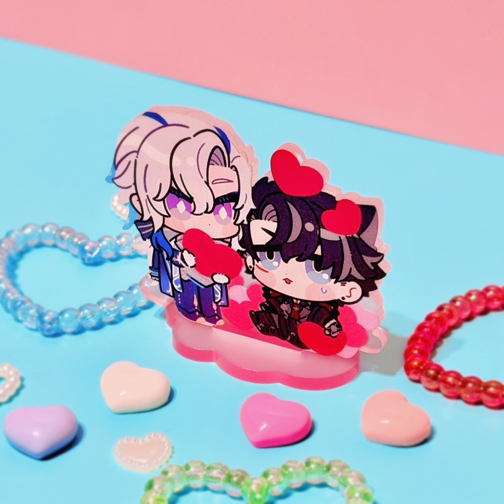 【3月上旬発送】フチなしハートアクスタ