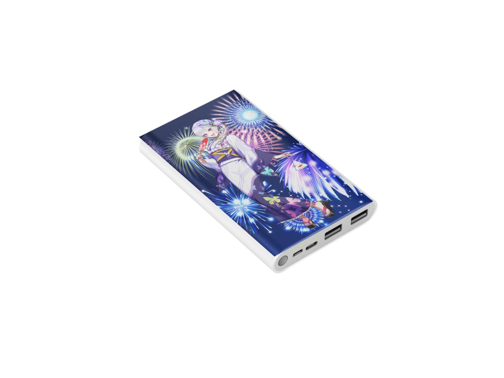 モバイルバッテリー/虹色エンリ