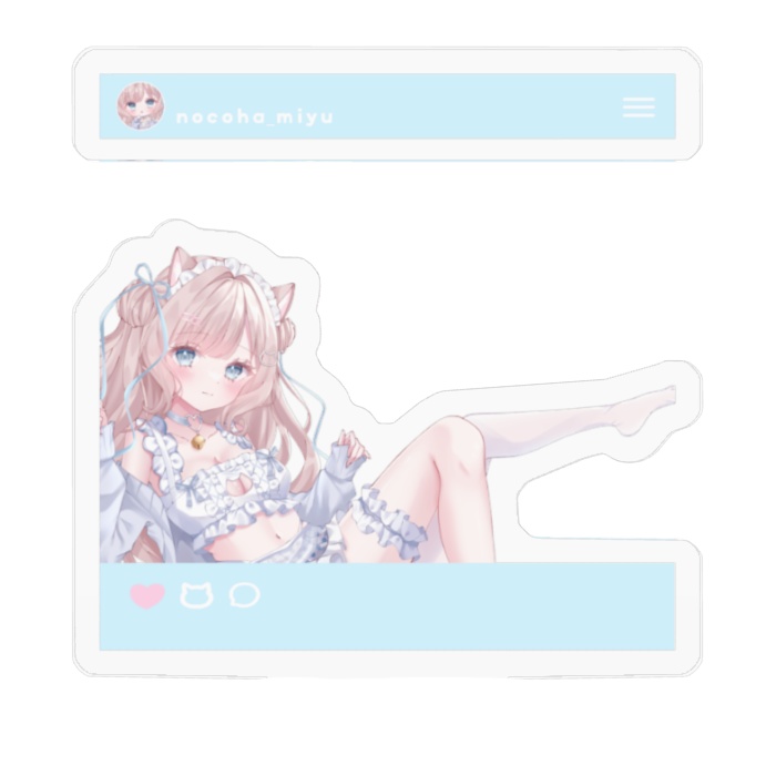 アクリルカード/猫羽みゆ	