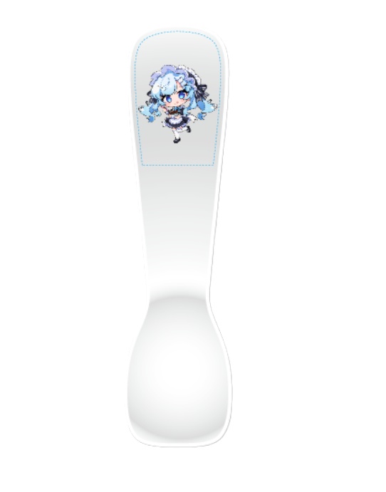 アイスが溶けるスプーン んきゃ