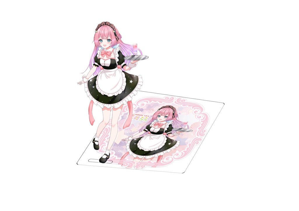 アクリルスタンドコースター らら