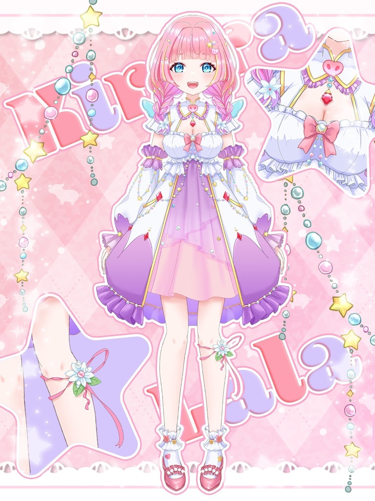 雲母ららプロデュース　オリジナルパーカー