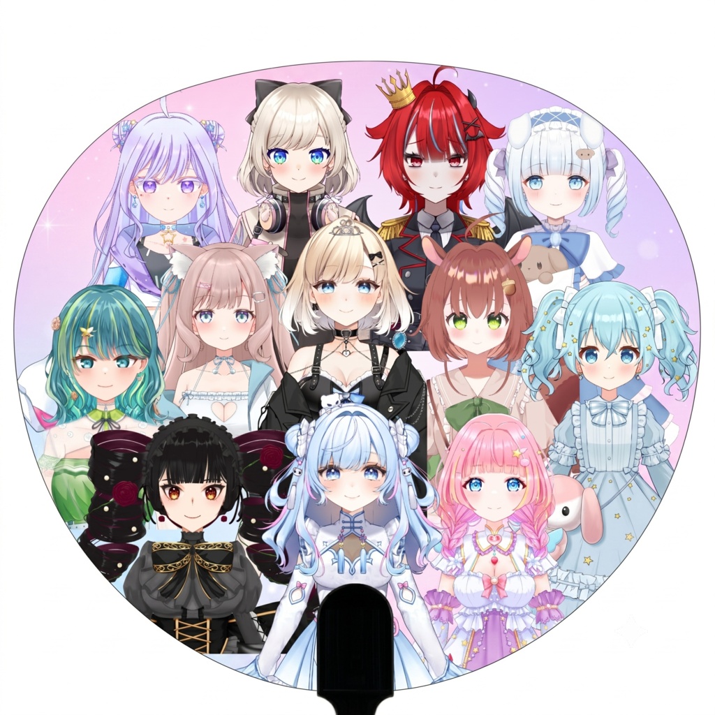 2周年LIVE限定　うちわ【受注生産】