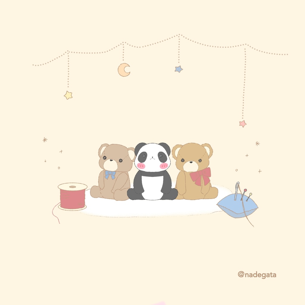 テディベアの日のパンダ