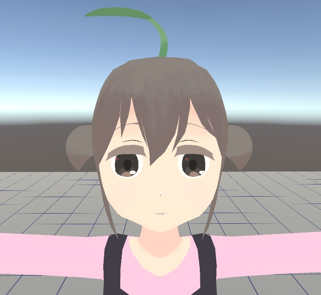 苗めらちゃんVRM