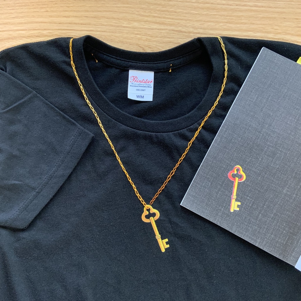 鍵穴心中🗝️特性Tシャ（受注生産）
