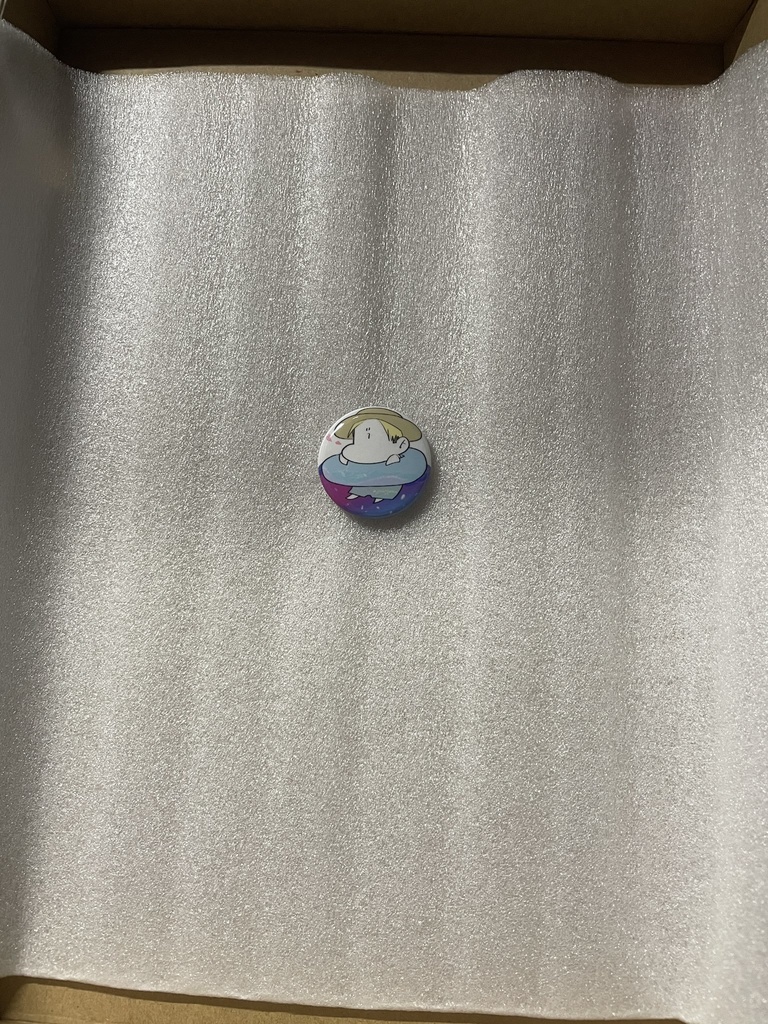 夏の日差しの中に連れて行ってほしい僕(缶バッジ)