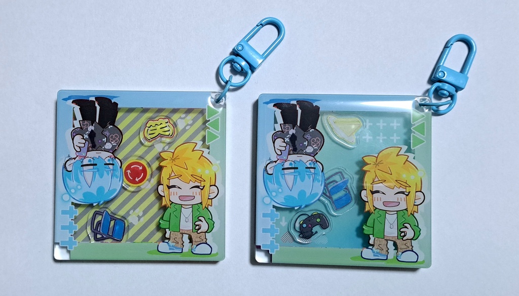 シャカシャカアクキー