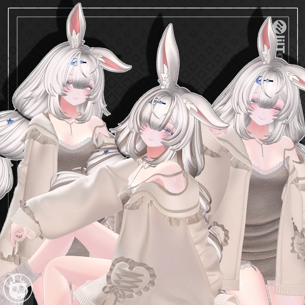 [9Avatars] Onion Tail Bunny, タマネギ テール·バニー