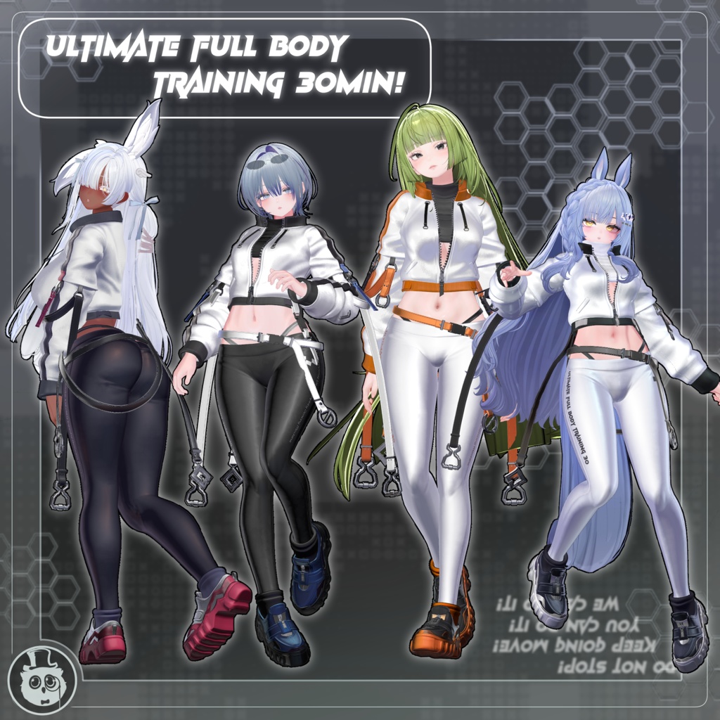 【 11Avatars 】-Ultimate Full Body Training 30MIN!-[究極全身トレーニング30分！]