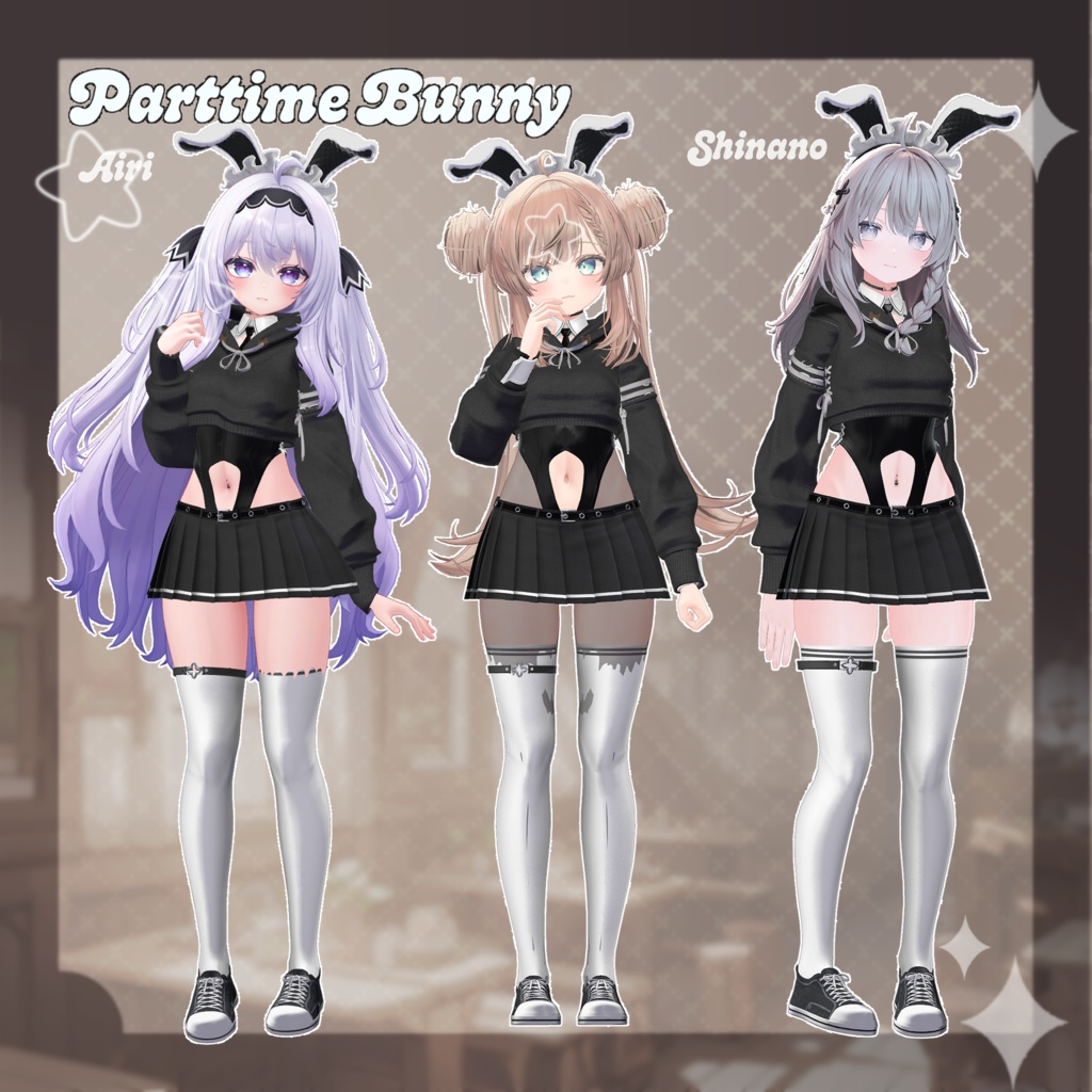 【 9Avatars 】-Parttime Bunny- バイト先のバーニーガール