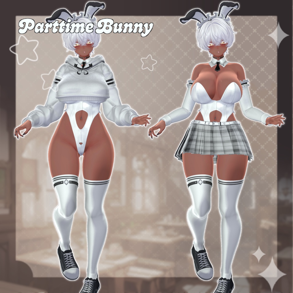 【 9Avatars 】-Parttime Bunny- バイト先のバーニーガール