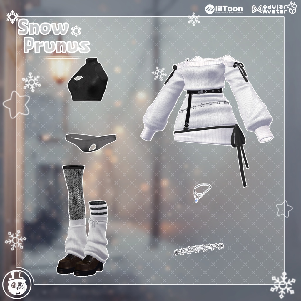 【 11Avatars 】-Snow prunus- 雪桜