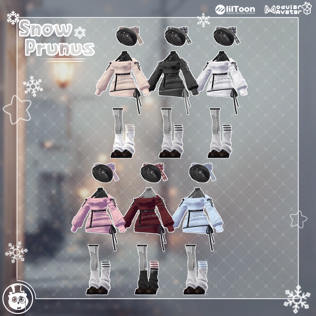 【 11Avatars 】-Snow prunus- 雪桜